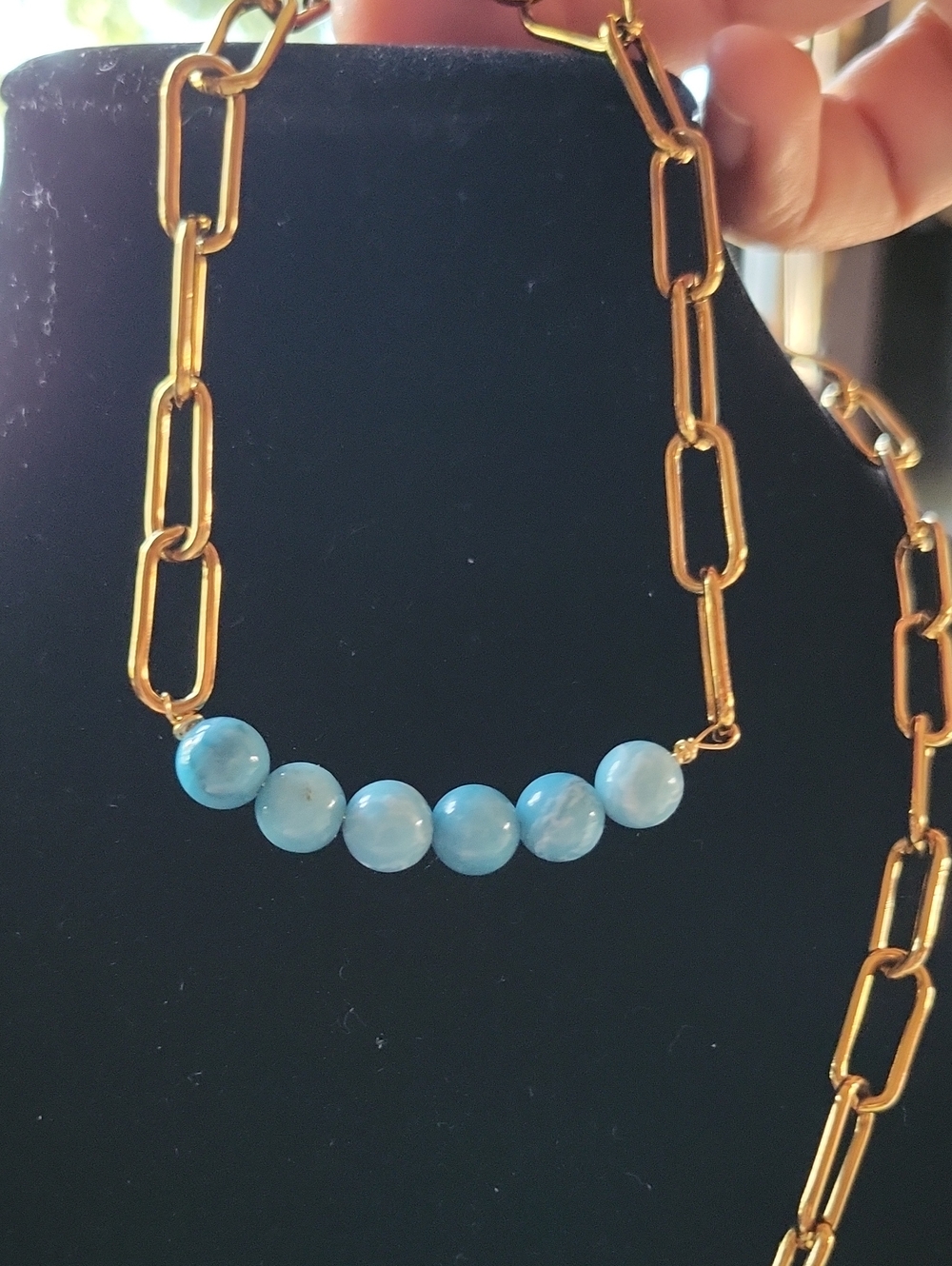 Larimar Bracelet
